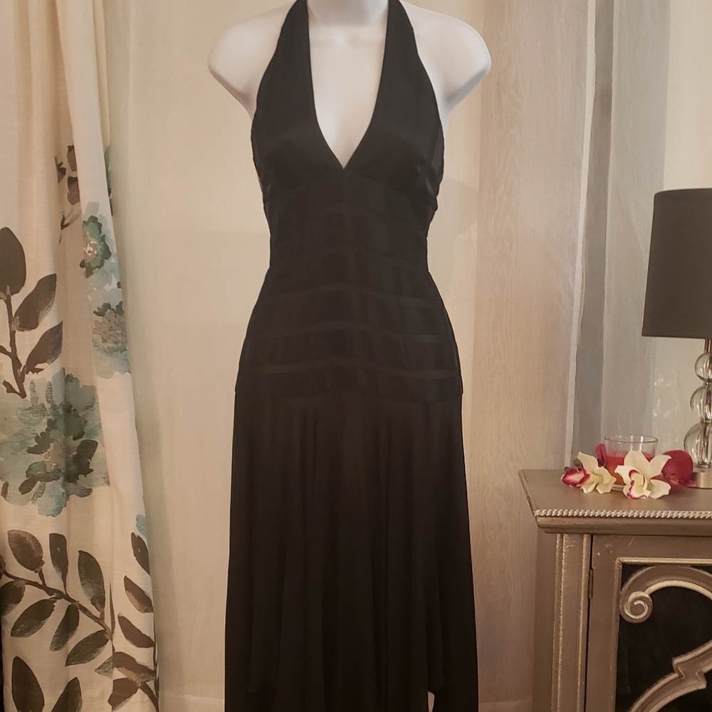 BCBGMAXAZRIA Halter Dress